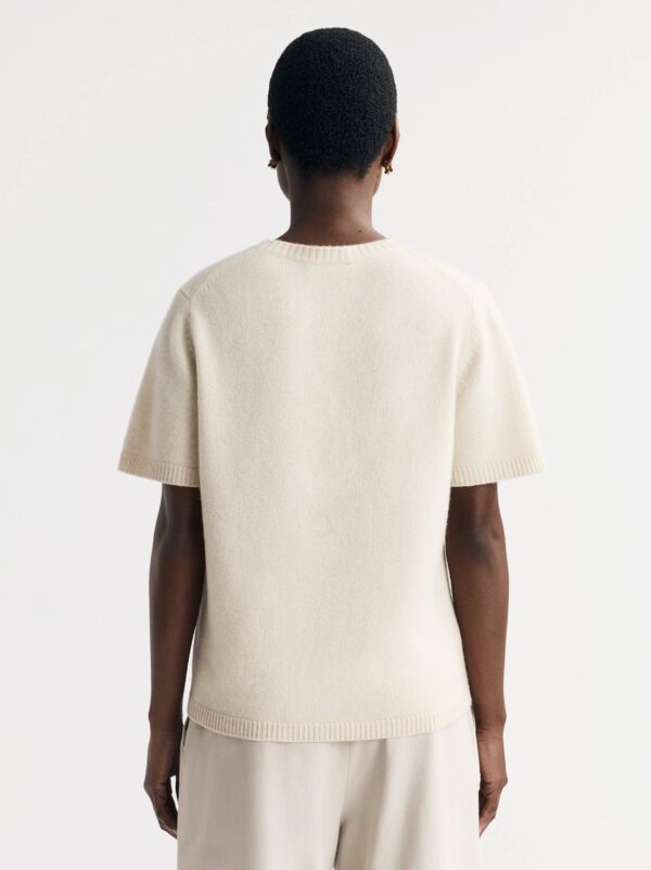 Soft Goat - Oversize T-Shirt Feather White