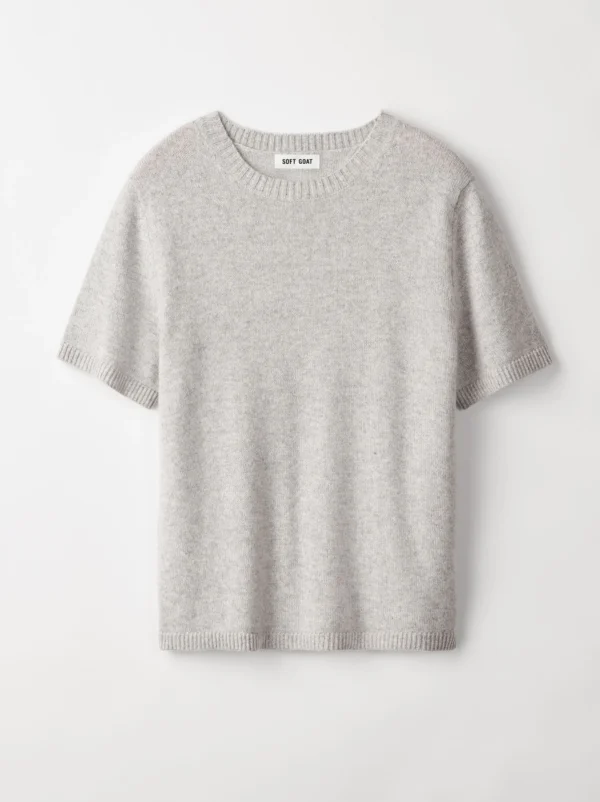 Soft Goat - Oversize T-Shirt Light Grey