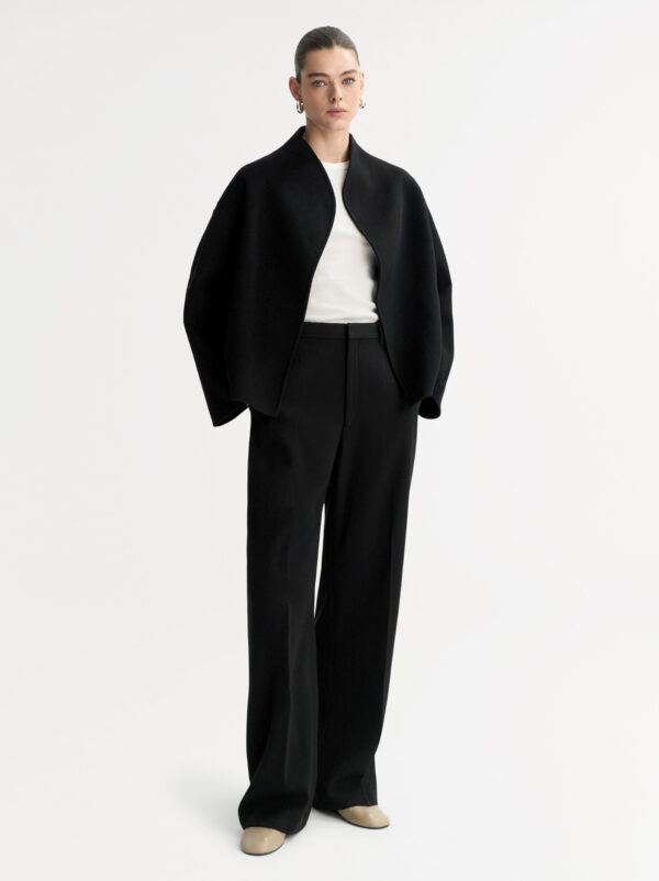 Soft Goat - Short Jacket Black