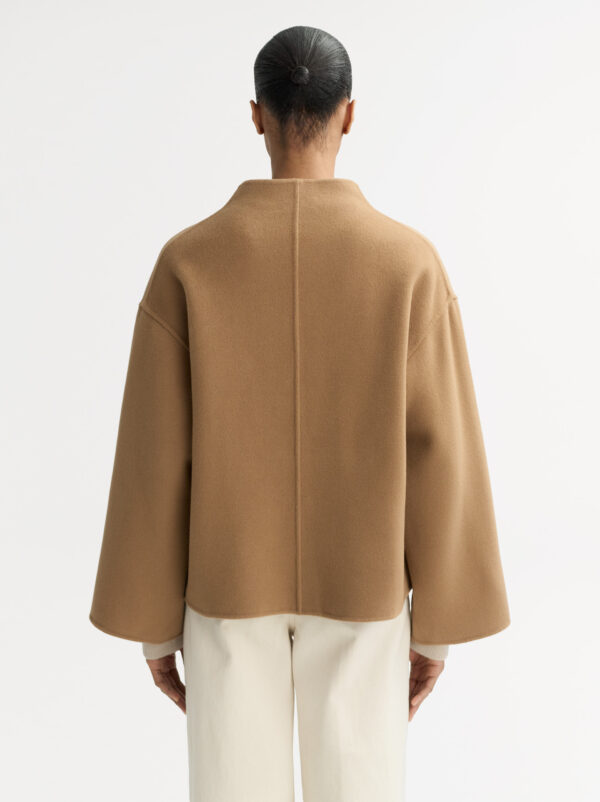 Soft Goat - Short Jacket Camel