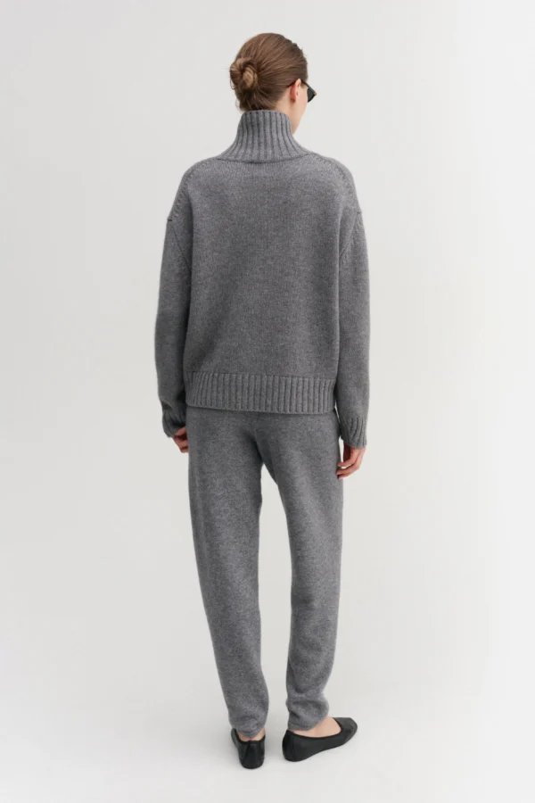 Almada Label - Nola Turtleneck Sweater Grey