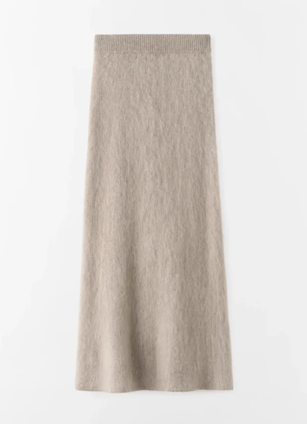 Almada Label - Umi Brushed Skirt Nougat