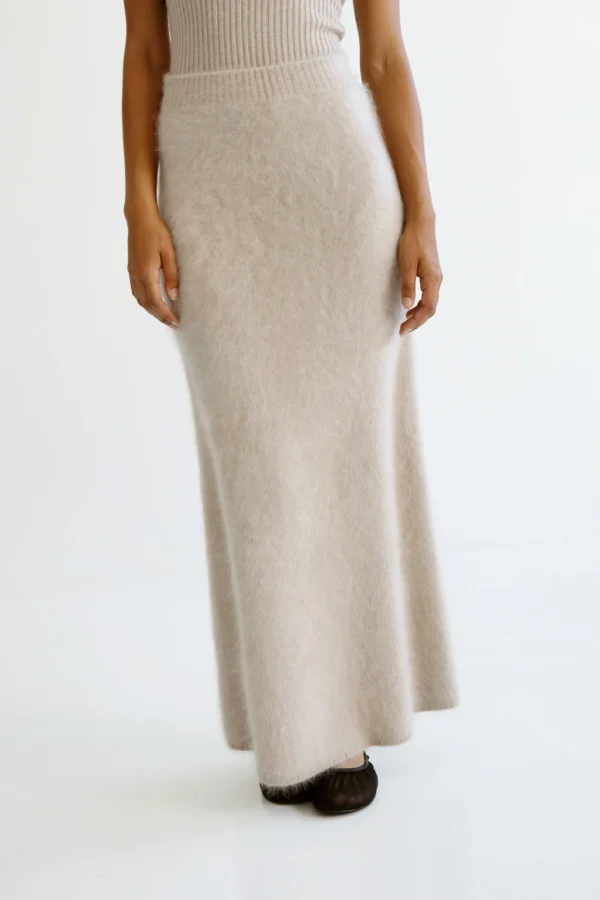 Almada Label - Umi Maxi Skirt Taupe