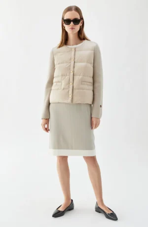 Busnel - Iva DownJacket Light Beige