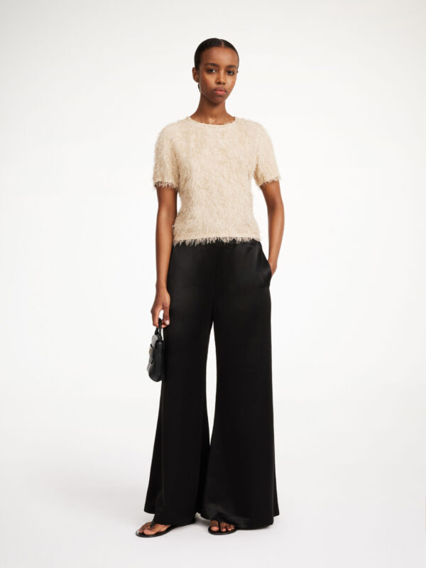 By Malene Birger - Lucee Flared Trousers Black