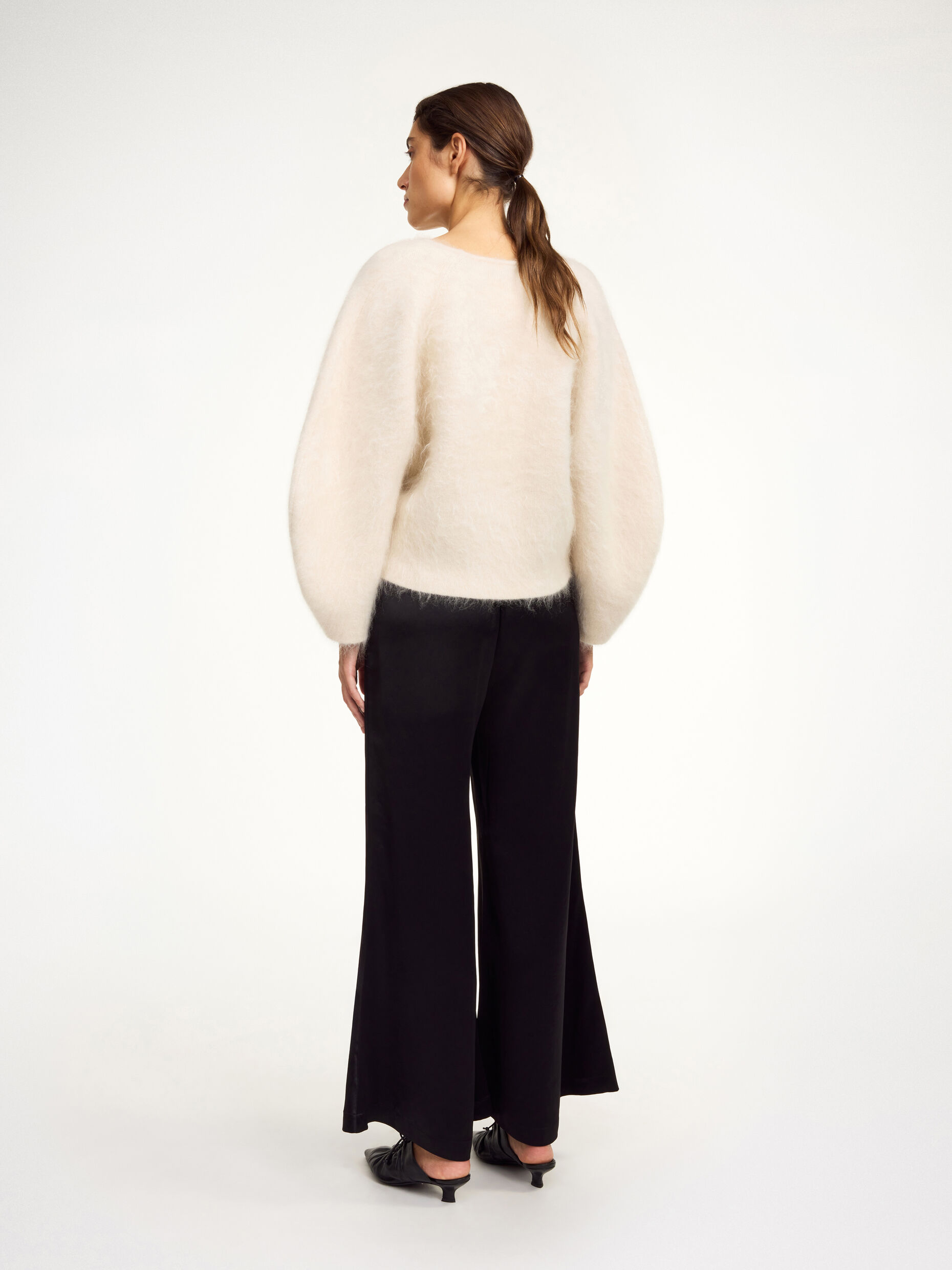 By Malene Birger - Lucee Flared Trousers Black