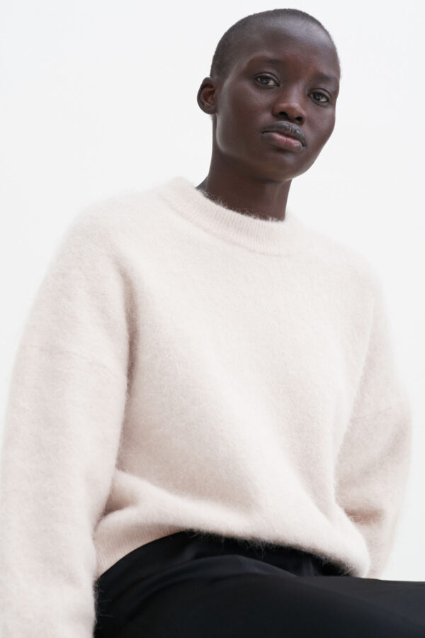 Filippa K - Fluffy Sweater Canvas Beige