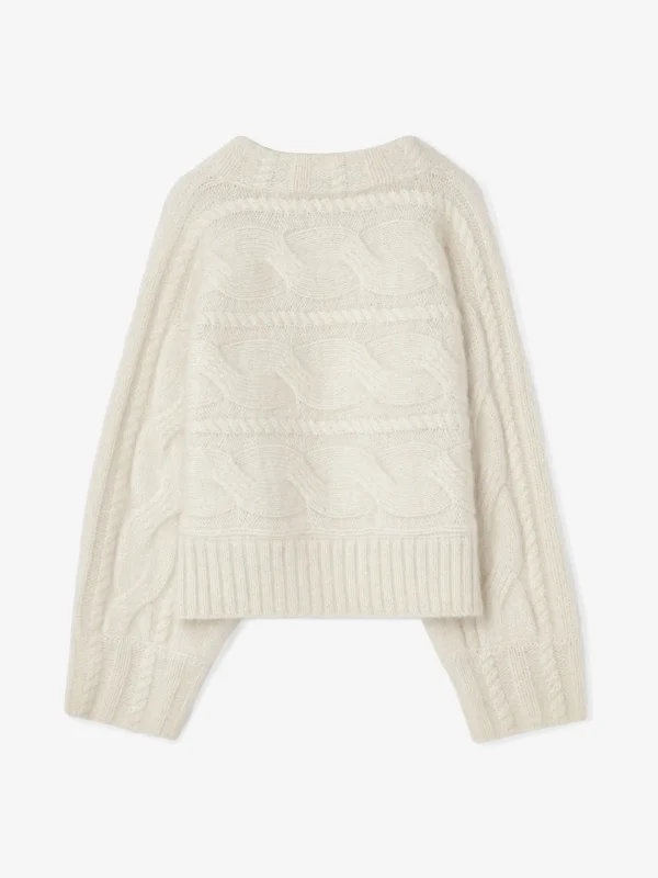 House of Dagmar - Curved Cable Knit