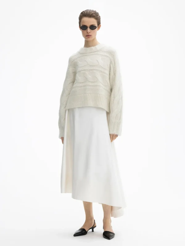 House of Dagmar - Curved Cable Knit