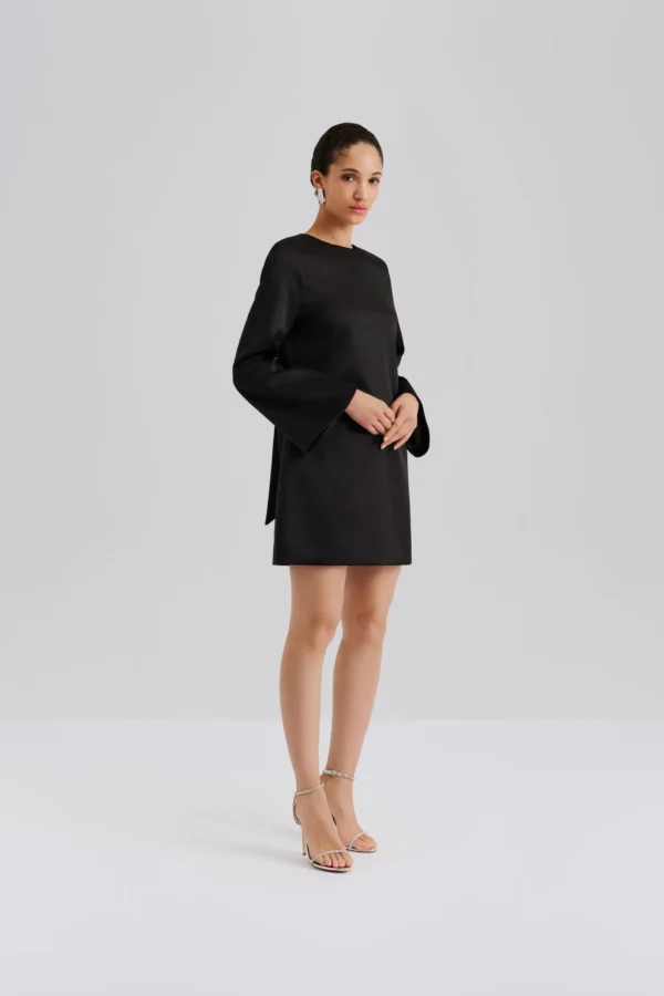 Malina - Elna Mini Dress Black