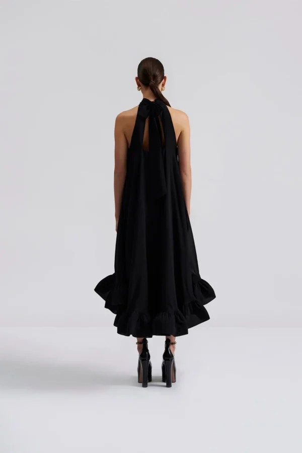 Malina - Sabrina Maxi Dress Black