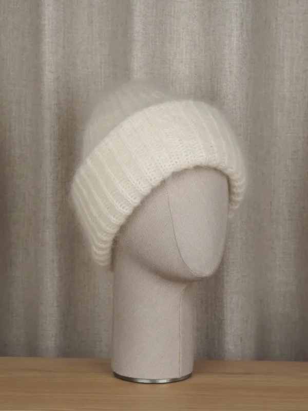 Original Story - Kid Mohair Chunky Beanie Cream