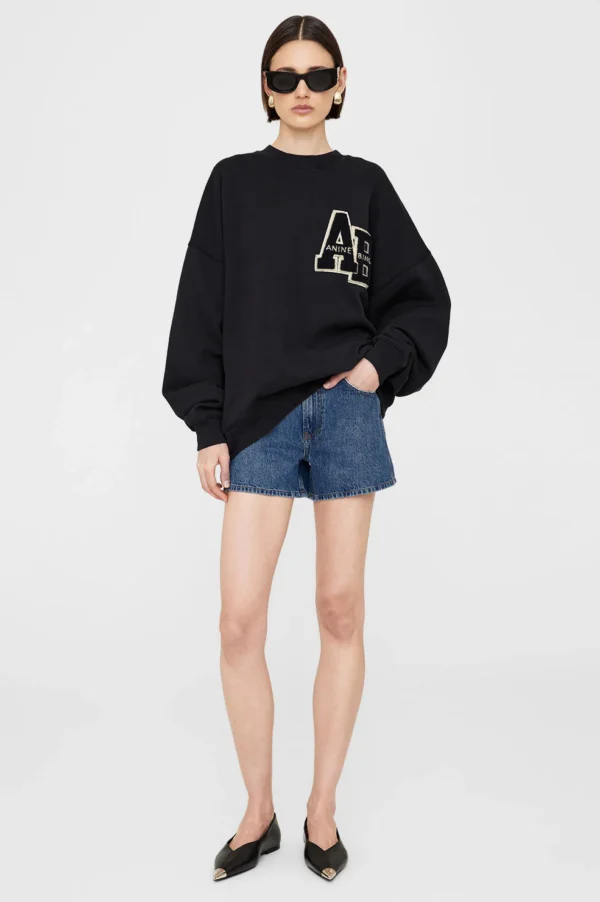 Anine Bing - Miles Sweatshirt Black