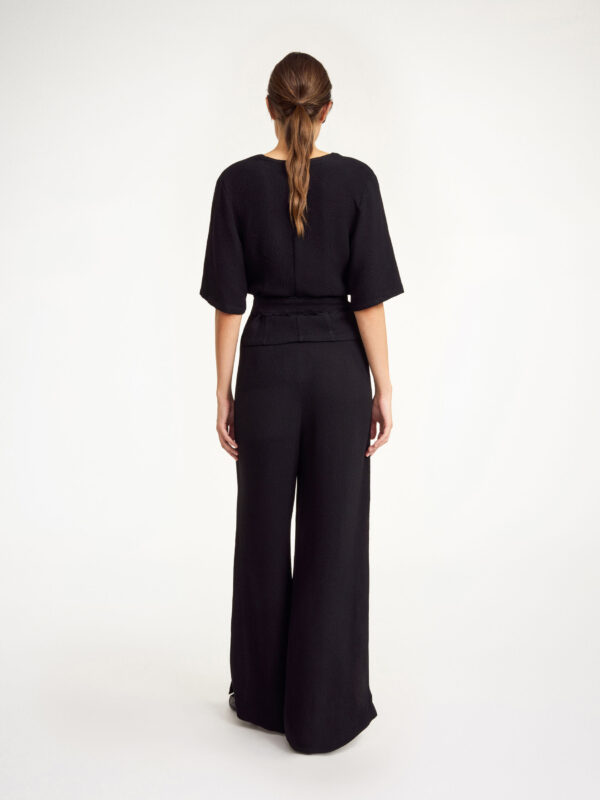 By Malene Birger - Campione Wide-Leg Trousers Black