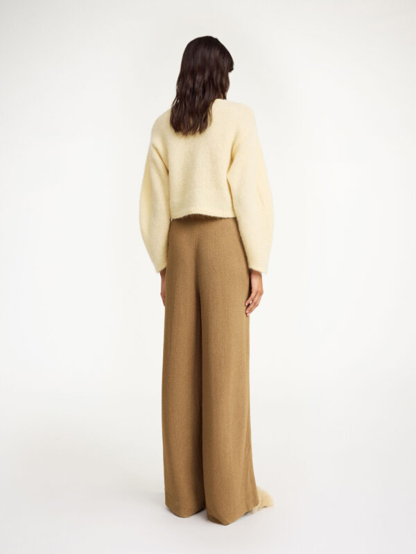 By Malene Birger - Campione Wide-Leg Trousers Light Brown