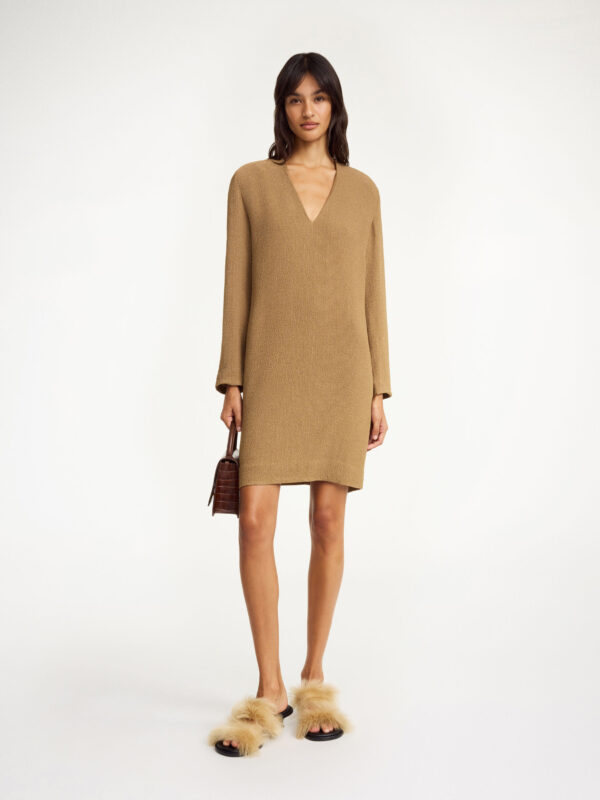 By Malene Birger - Ellinas Mini Dress Light Brown