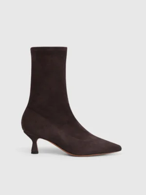 ATP Atelier - Cerone Walnut Suede Stretch Boots