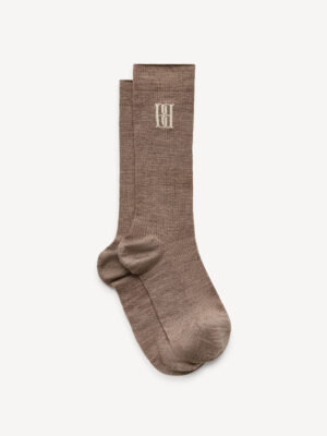 By Malene Birger - Leiano Wool-Blend Socks Warm Brown