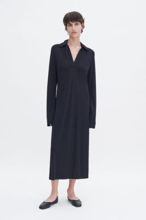 Filippa K - Crepe Jersey Polo Dress