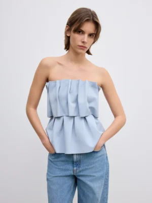 House of Dagmar - Sculpted Tube Top