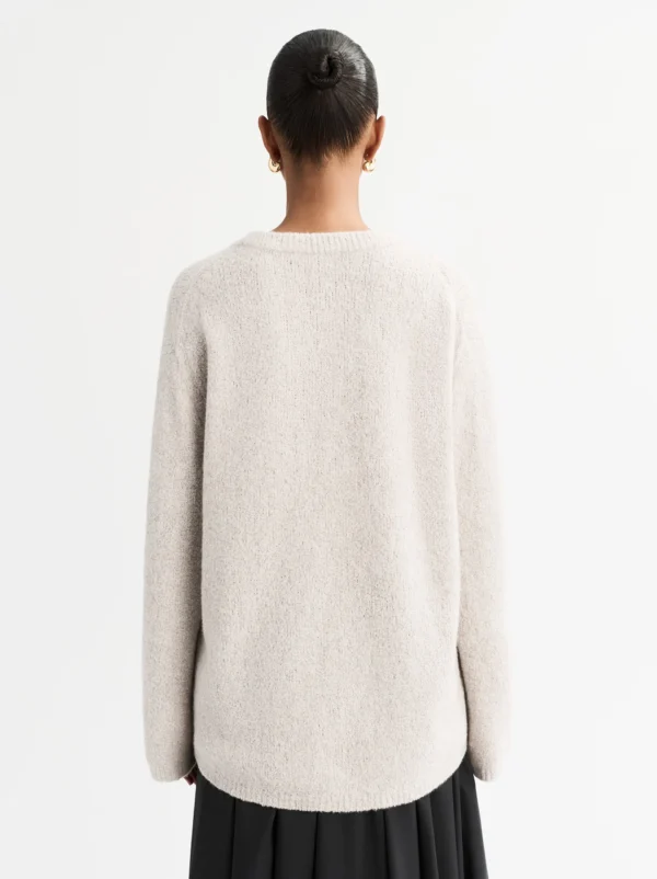 Soft Goat - Boucle Crewneck Sand