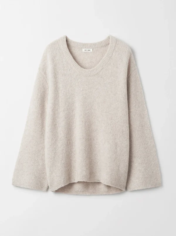 Soft Goat - Boucle Crewneck Sand