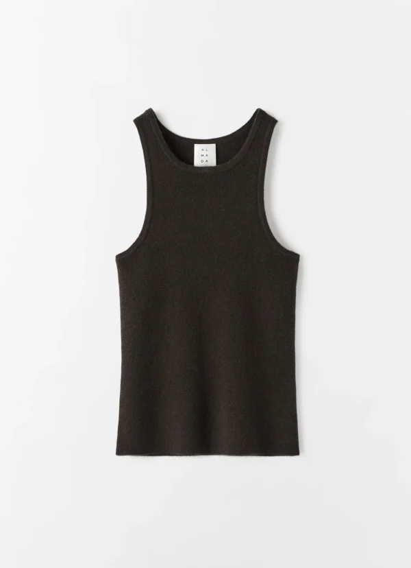 Almada Label - Luna Tank Top Chocolate