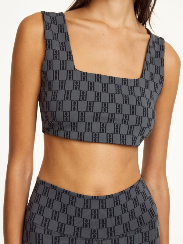 By Malene Birger - Braga Athletic Top Monogram Black & Grey