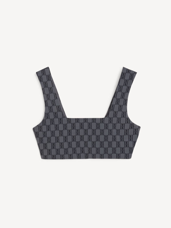 By Malene Birger - Braga Athletic Top Monogram Black & Grey