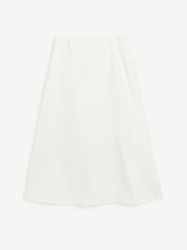 By Malene Birger - Carlas Organic Denim Skirt Soft White