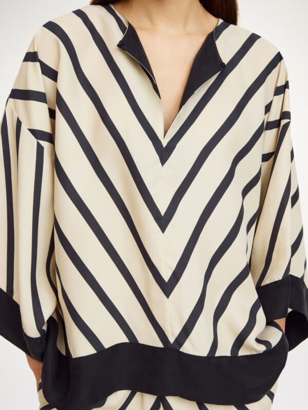 By Malene Birger - Cicie Blouse Diagonal Stripe