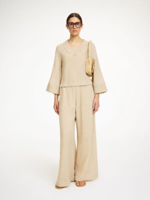 By Malene Birger - Clorella Wide Leg Trousers Tehina