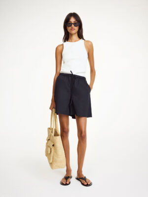 By Malene Birger - Ifeion Organic Cotton Shorts Black