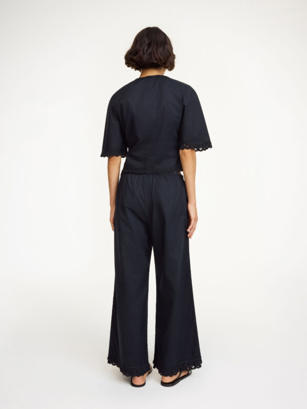 By Malene Birger - Luisa Organic Cotton Trousers Black