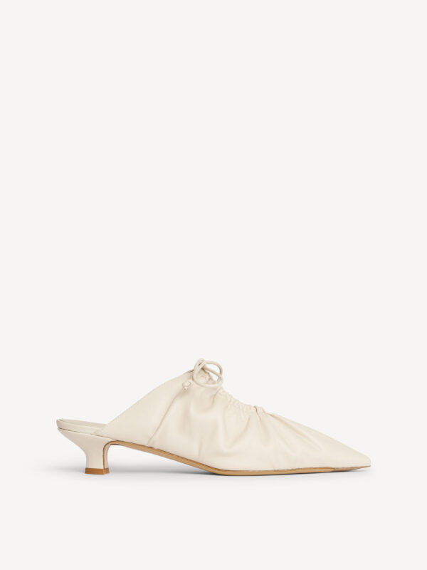 By Malene Birger - Masey Leather Mules LT.Sand