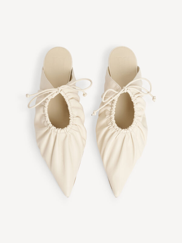 By Malene Birger - Masey Leather Mules LT.Sand