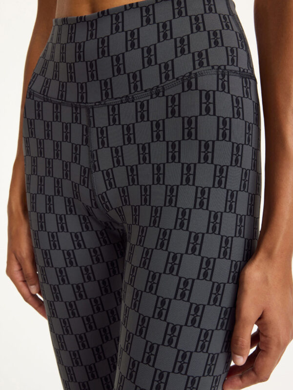 By Malene Birger - Polene Athletic Leggings Monogram Black & Grey