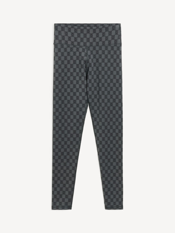 By Malene Birger - Polene Athletic Leggings Monogram Black & Grey