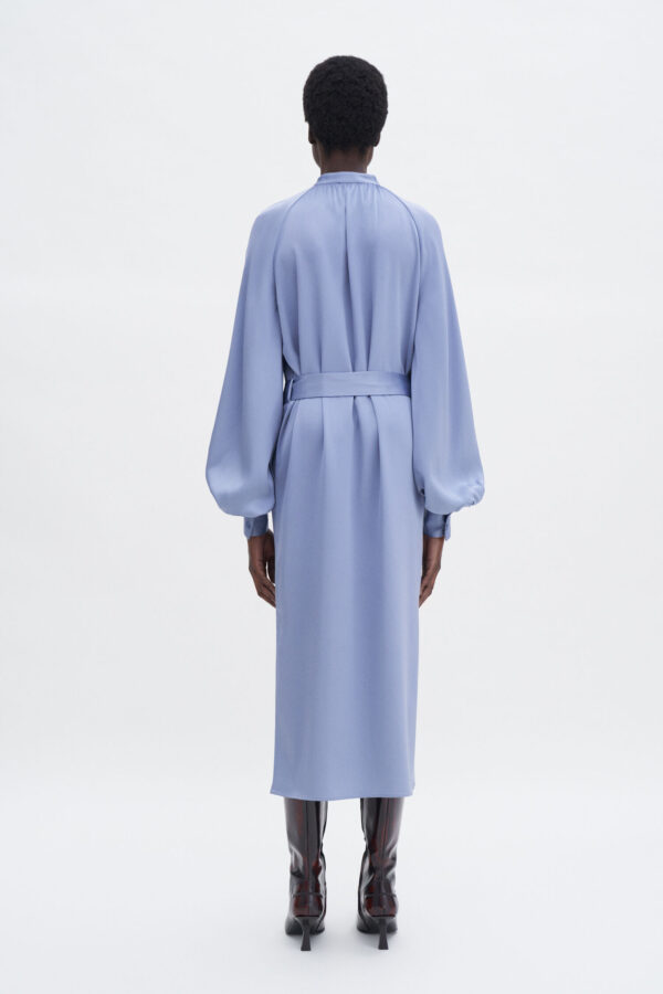 Filippa K - Belted Long Sleeve Dress Air Blue