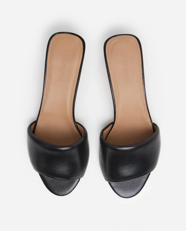 Flattered - Tallulah Leather Black