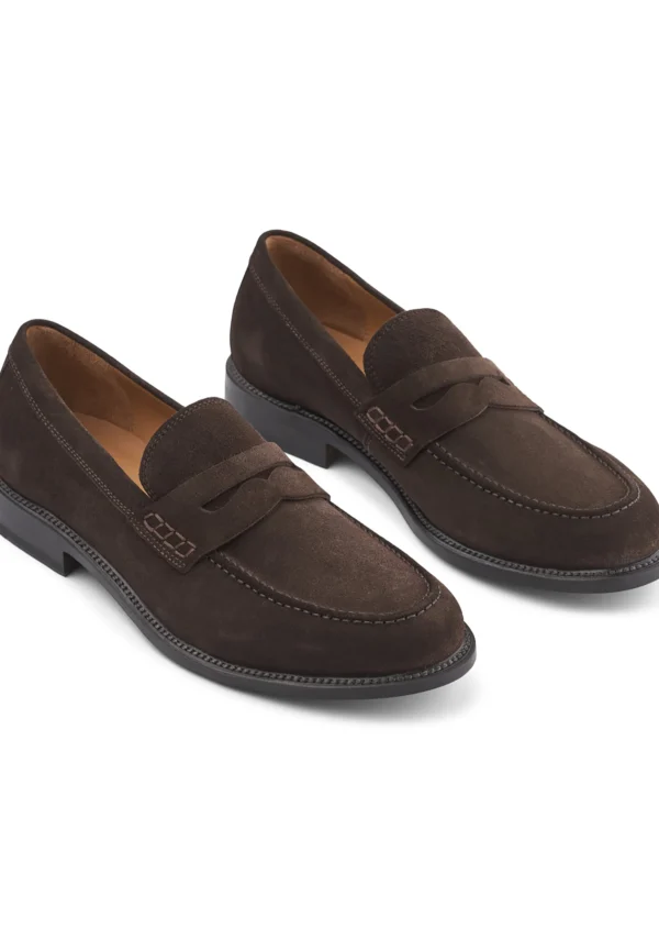 Sand Copenhagen - Suede Loafer Dark Brown