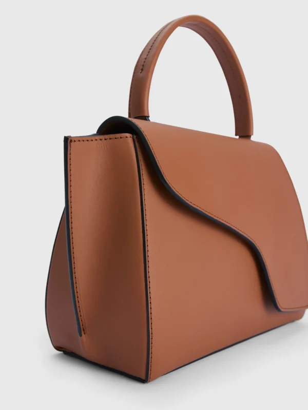 ATP Atelier - Arezzo Leather Handbag Brandy