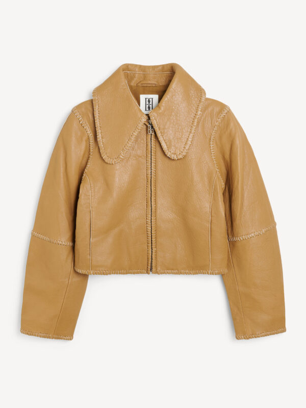 By Malene Birger - Rowani Leather Jacket Cornstalk