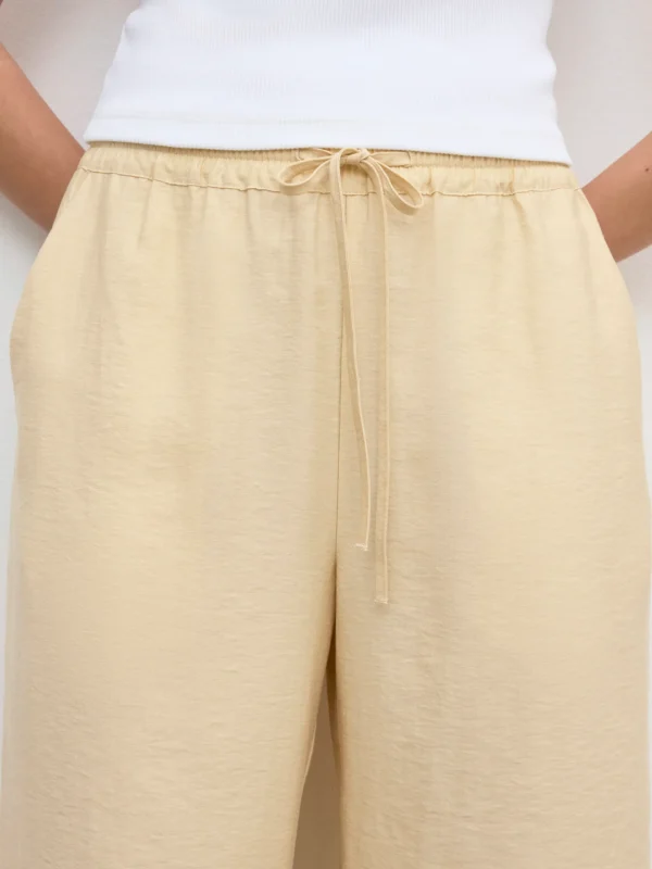 House of Dagmar - Drawstring Trousers Desert Sand