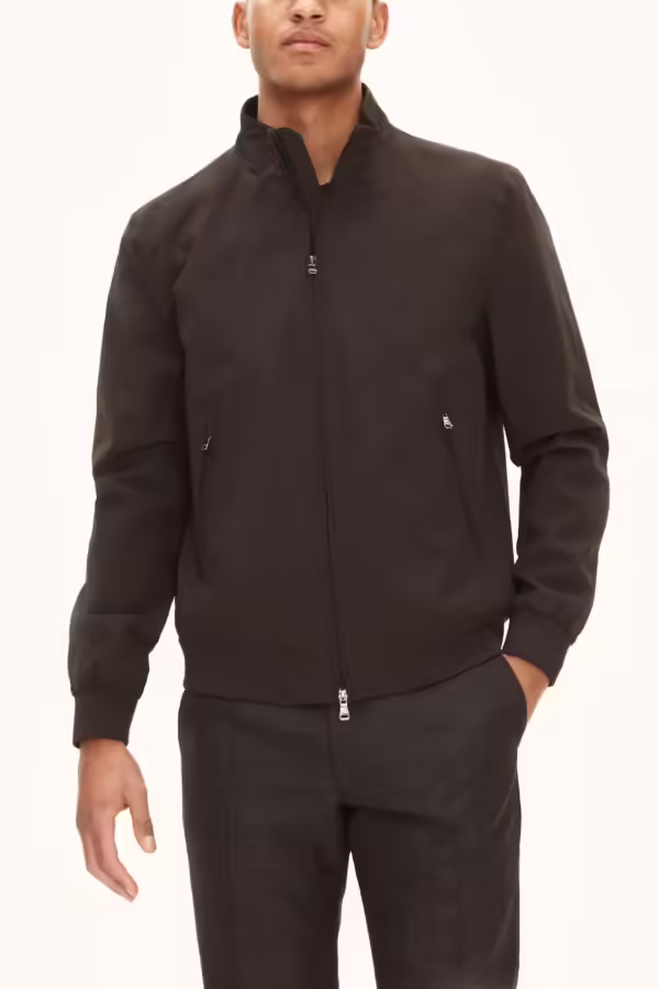 Oscar Jacobson - Bomber Jacket Brown