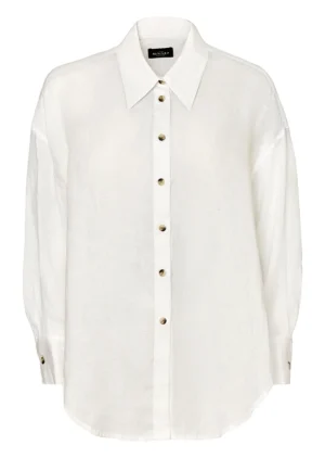Sand Copenhagen - Peppa Long Sleeve Shirt White