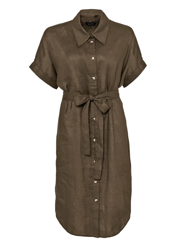 Sand Copenhagen - Peppa Shirt Dress Brown