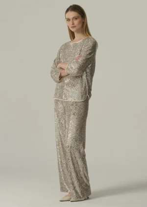 Sand Copenhagen - Sequins Sasha Flex Trousers