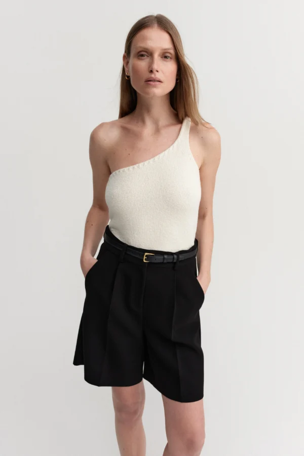 Almada Label - Una One-Shoulder Top Shell