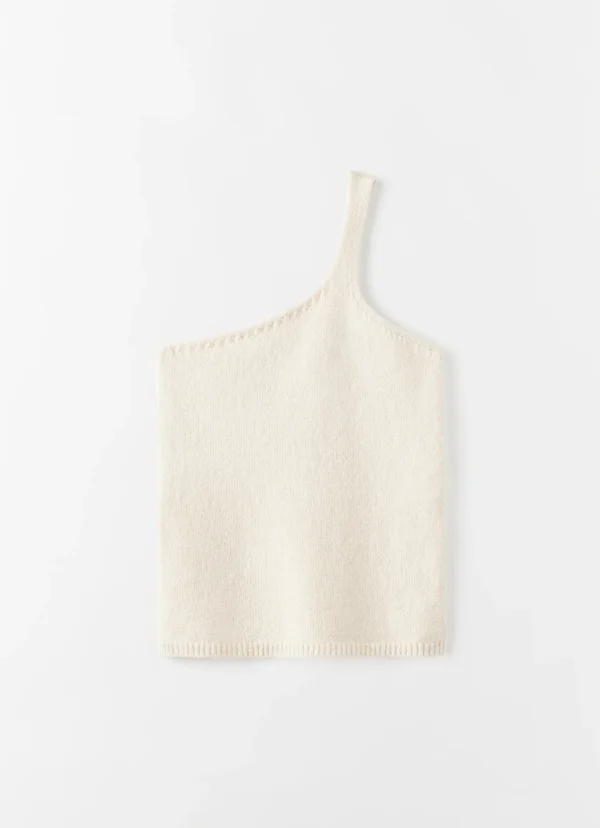 Almada Label - Una One-Shoulder Top Shell